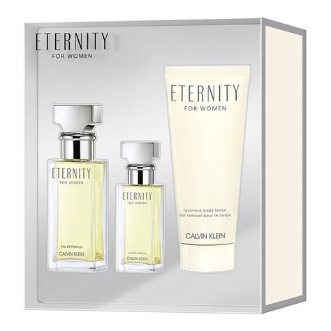 eternity perfume 100ml gift set.